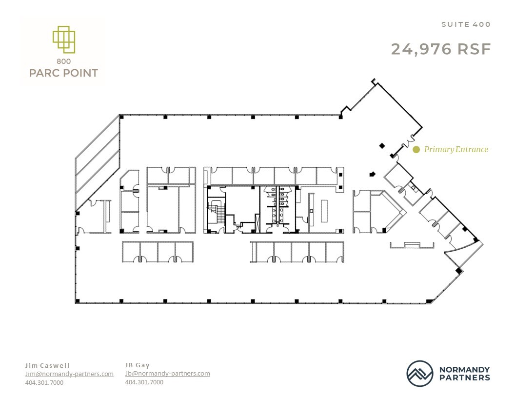 800 Parc Pt, Alpharetta, GA à louer Plan d  tage- Image 1 de 9