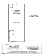 11750-11754 Roscoe Blvd, Sun Valley, CA for lease Floor Plan- Image 1 of 1