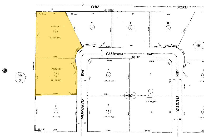 1301 Montalvo Way, Palm Springs, CA à louer - Plan cadastral - Image 2 de 10