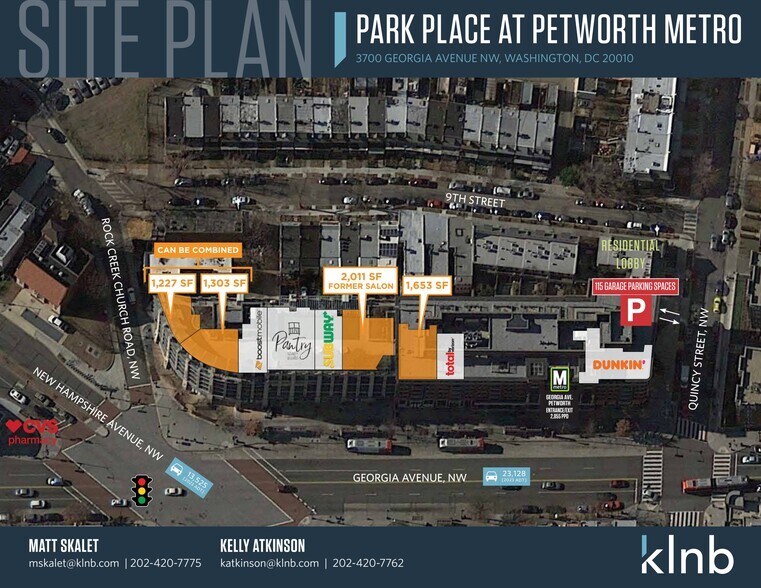 850 Quincy St NW, Washington, DC à louer - Plan de site - Image 3 de 3