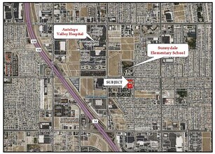 43947 12th St W, Lancaster, CA - Aérien  Vue de la carte