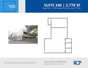 1304 W Walnut Hill Ln, Irving, TX for lease Floor Plan- Image 1 of 3