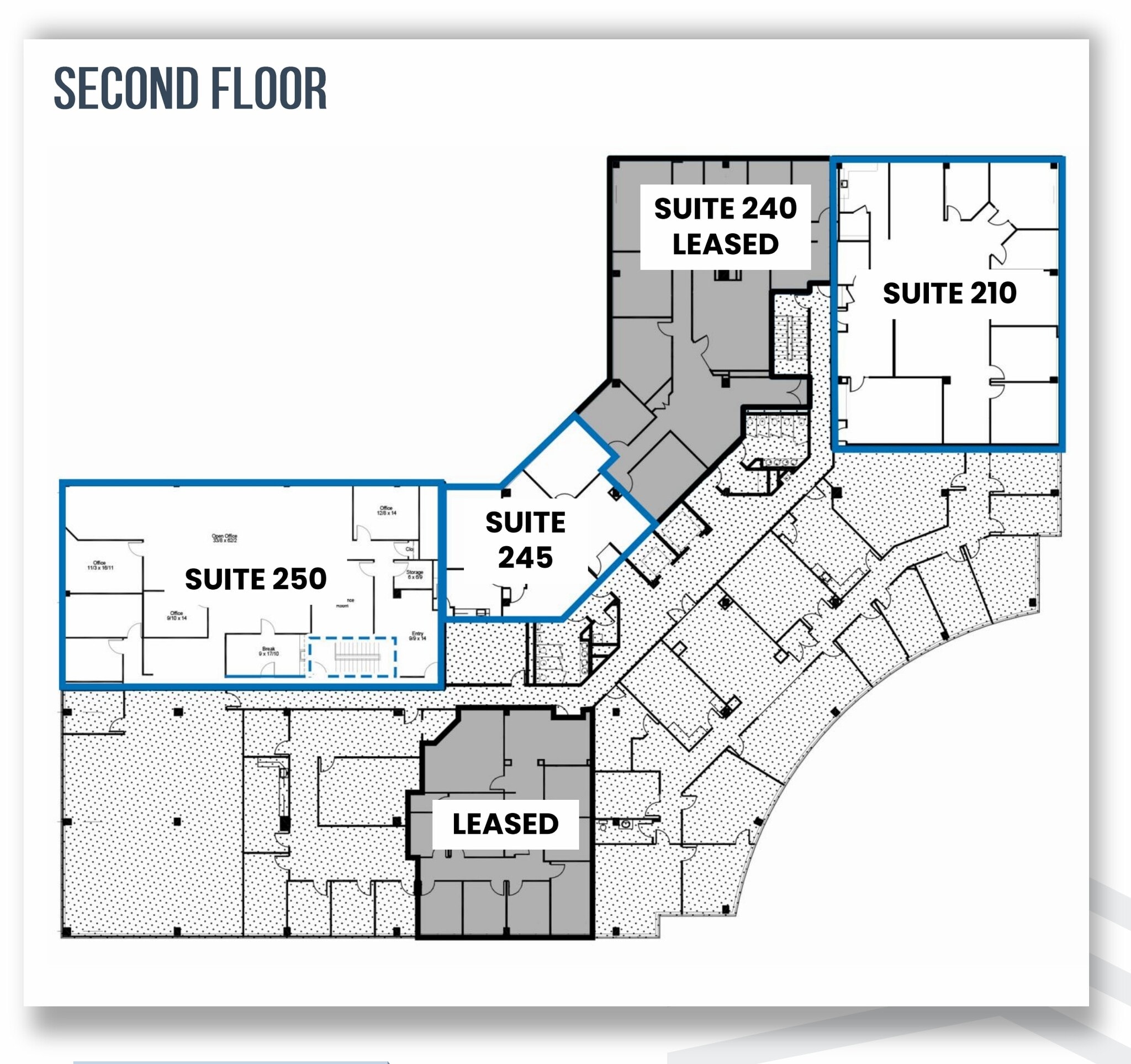 950 Herndon Pkwy, Herndon, VA à louer Plan d’étage- Image 1 de 3
