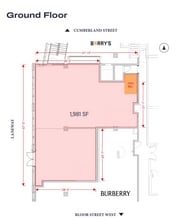 100 Bloor St W, Toronto, ON for lease Floor Plan- Image 1 of 3