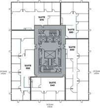 500 Newport Center Dr, Newport Beach, CA à louer Plan d’étage- Image 1 de 1