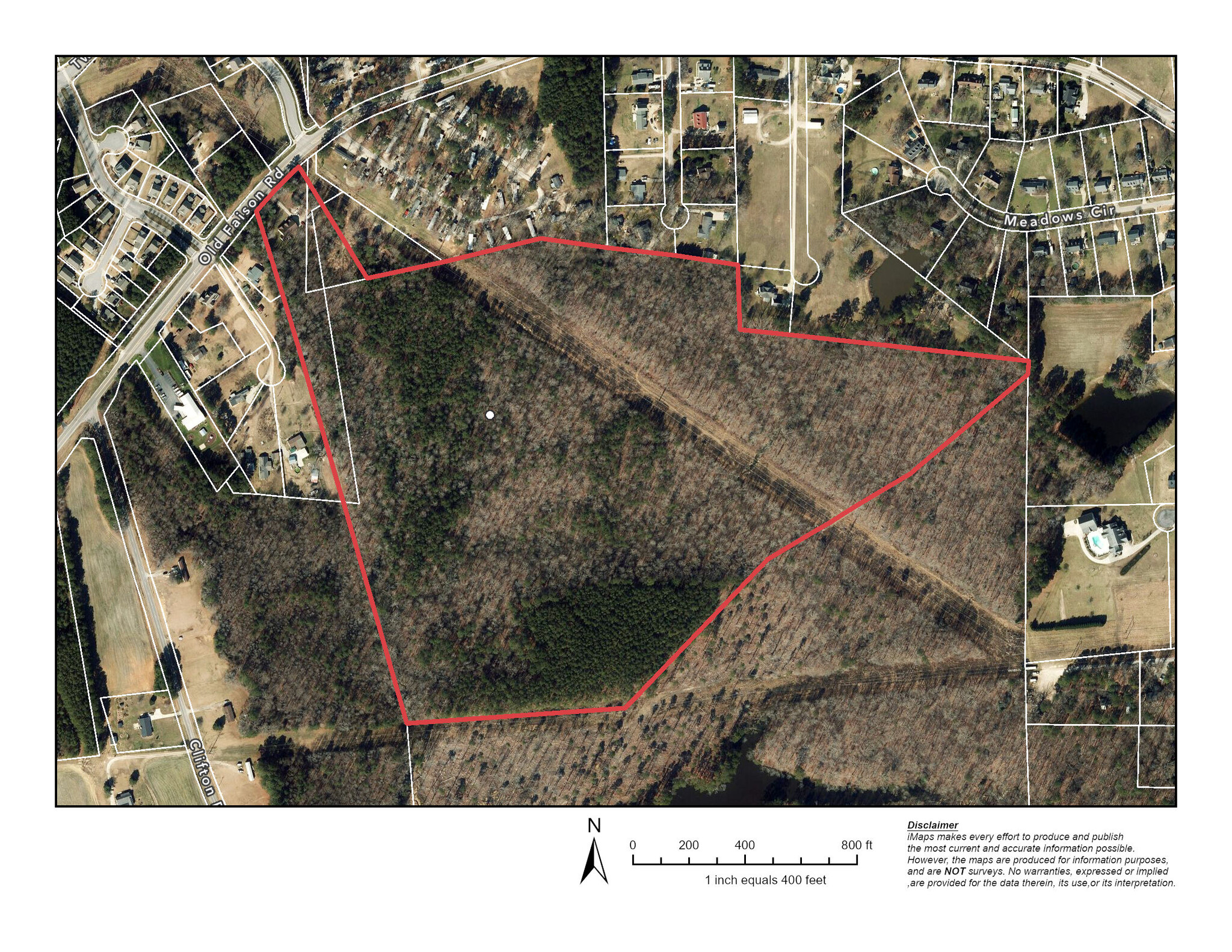 Old Faison Road, Knightdale, NC for sale Aerial- Image 1 of 2