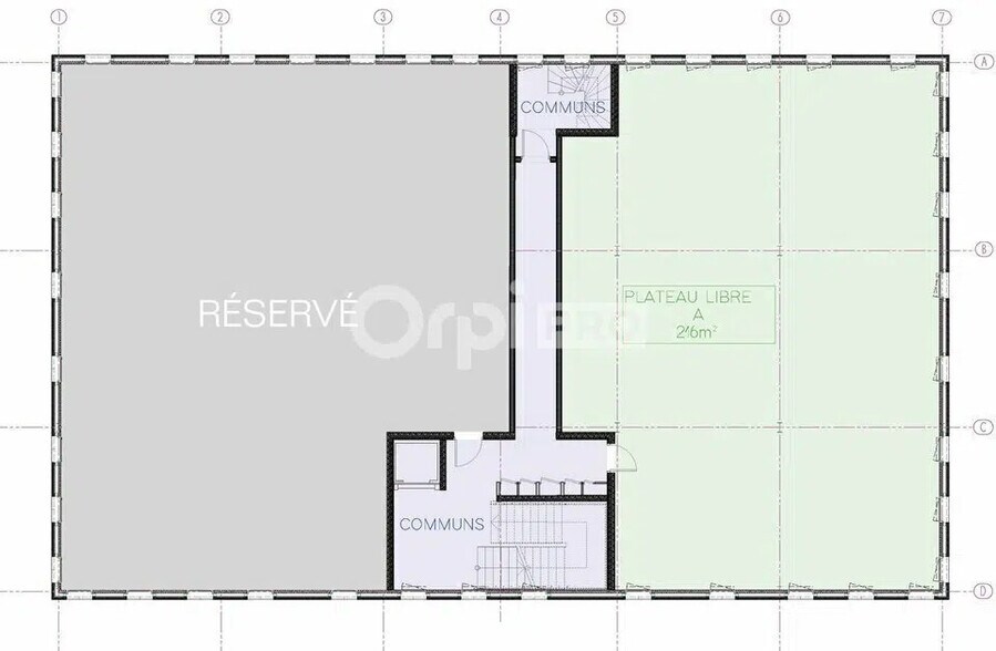 Local d'activités dans Villefranche-sur-Saône à vendre - Plan d’étage - Image 2 de 4
