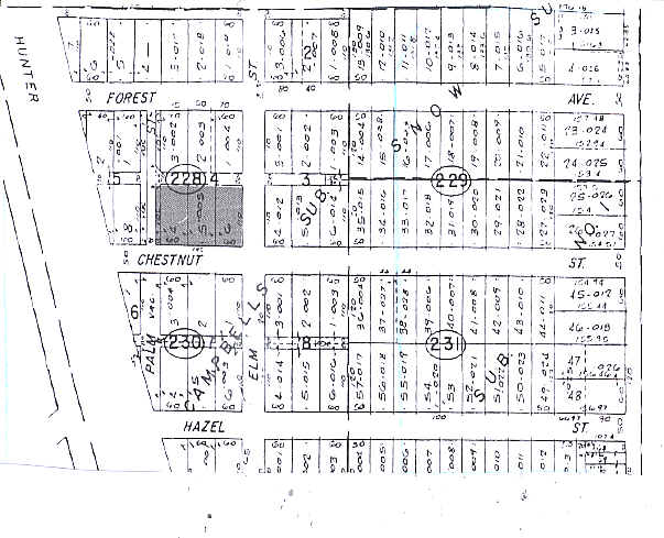 751 Chestnut St, Birmingham, MI à louer - Plan cadastral - Image 2 de 9