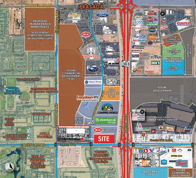More details for Cotton Ln & Cactus Rd, Surprise, AZ - Retail for Sale