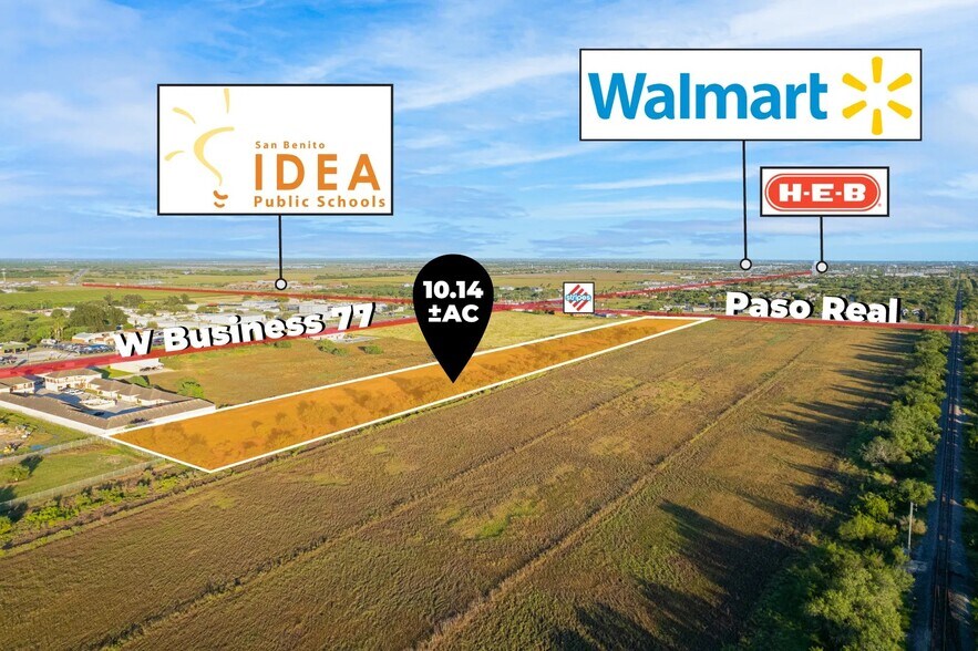 Farm to Market 509, San Benito, TX à vendre - Aérien - Image 2 de 6