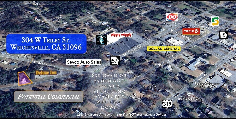 304 Trilby st, Wrightsville, GA à vendre - Photo du bâtiment - Image 2 de 7