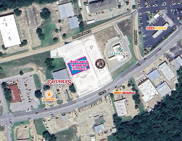 NEQ Interstate 45 & 11th St, Huntsville, TX à louer - Photo du bâtiment - Image 2 de 5