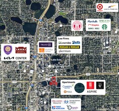 314 E Anderson St, Orlando, FL - Aerial  map view