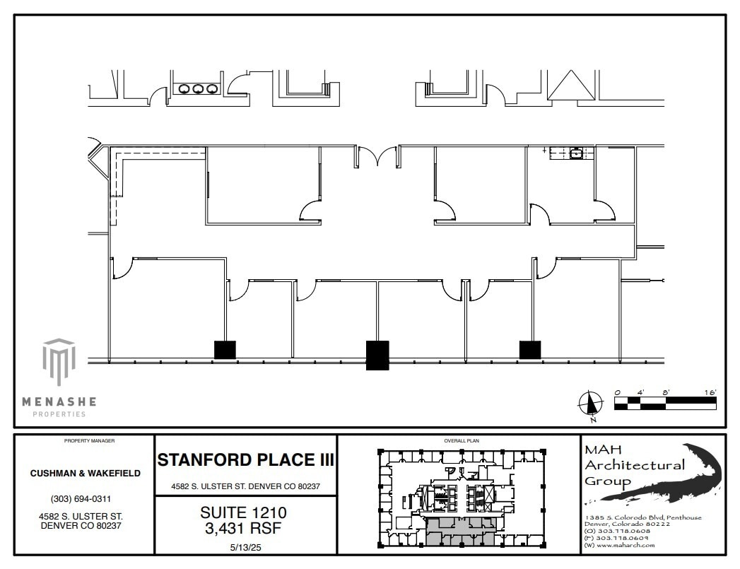 4582 S Ulster St, Denver, CO for lease Floor Plan- Image 1 of 1