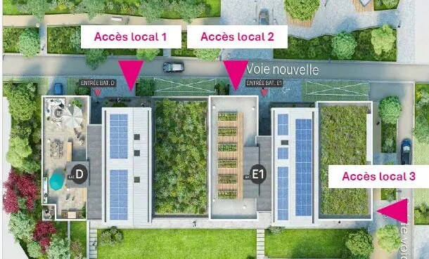 Local d'activités dans Lyon à vendre - Photo du bâtiment - Image 2 de 8