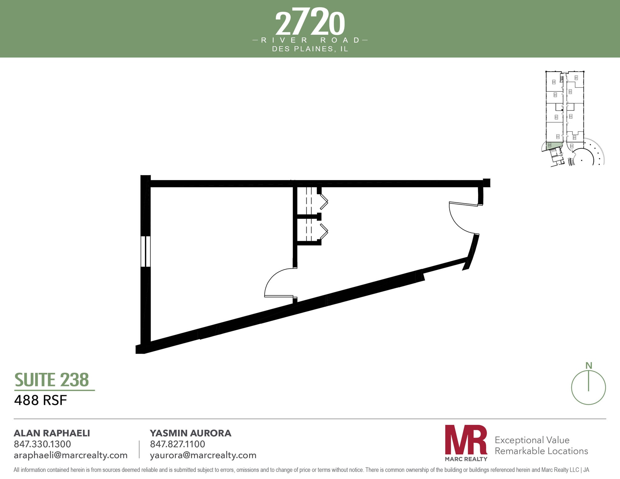 2720 S River Rd, Des Plaines, IL for lease Floor Plan- Image 1 of 1