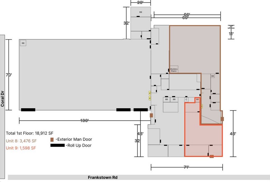 12827 Frankstown Rd, Pittsburgh, PA à louer - Plan d’étage - Image 3 de 12