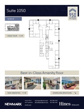 950 17th St, Denver, CO à louer Plan d’étage- Image 1 de 1
