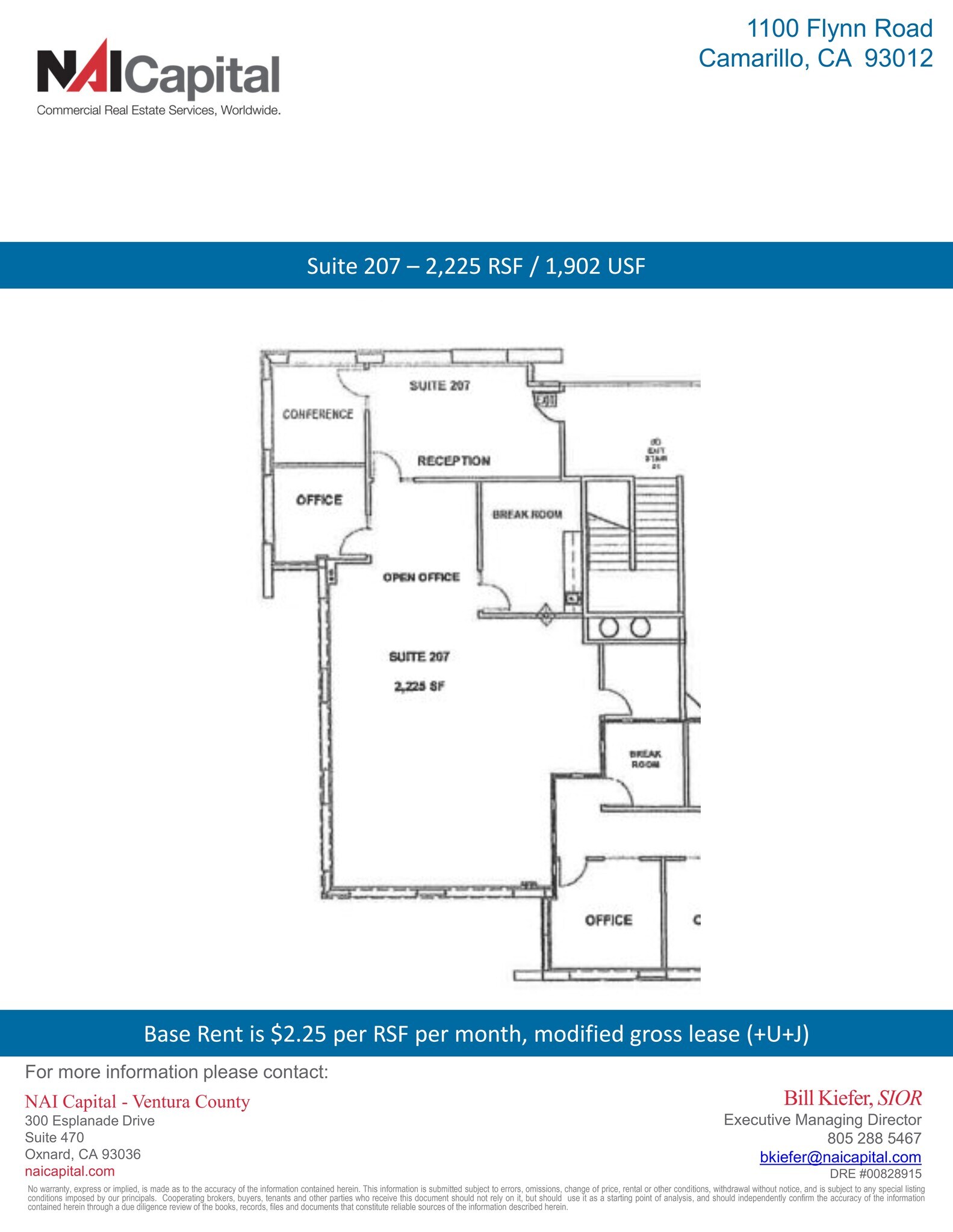 1100 Flynn Rd, Camarillo, CA for lease Site Plan- Image 1 of 1
