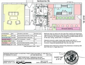 1500 Arch St, Pittsburgh, PA à louer Plan d  tage- Image 1 de 1