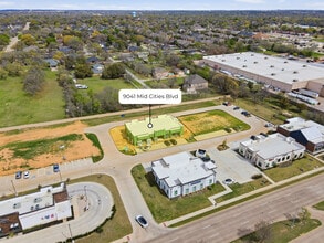 9041 Mid Cities Blvd, North Richland Hills, TX - Aérien  Vue de la carte