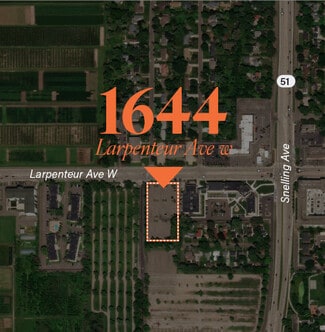 Plus de détails pour 1644 Larpenteur Ave W, Falcon Heights, MN - Terrain à vendre