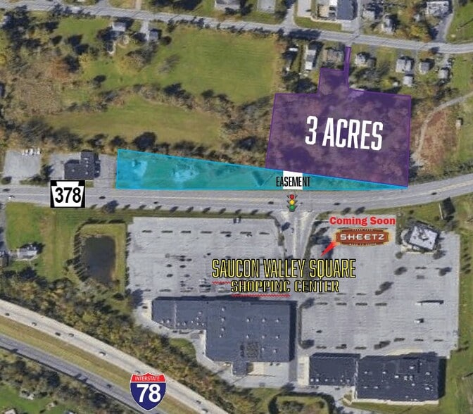 3672 Pa-378, Bethlehem, PA for sale - Aerial - Image 1 of 2