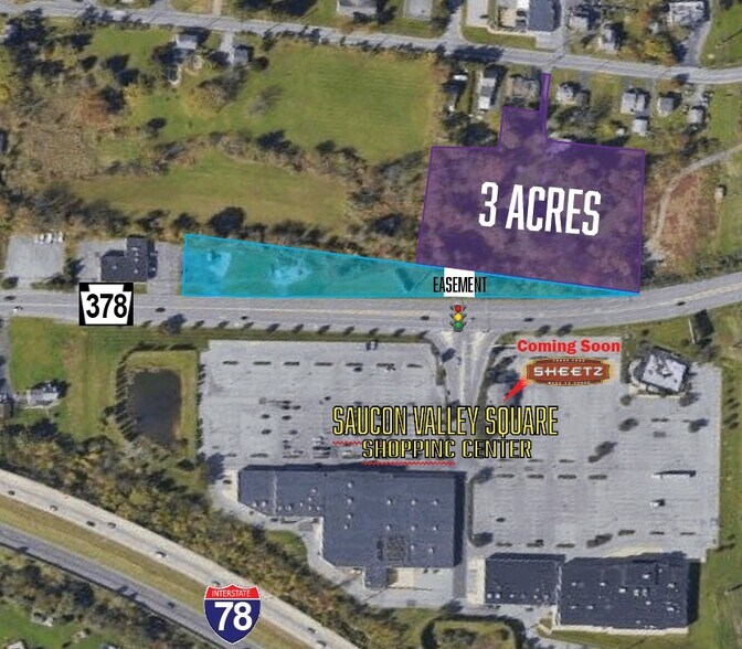 3672 Pa-378, Bethlehem, PA à vendre - Aérien - Image 1 de 2