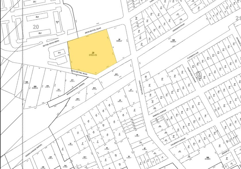 3120 Chichester Ave, Boothwyn, PA à louer - Plan cadastral - Image 2 de 2
