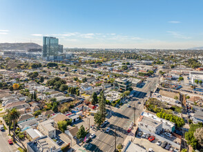 5740-5754 W Adams Blvd, Los Angeles, CA - aerial  map view