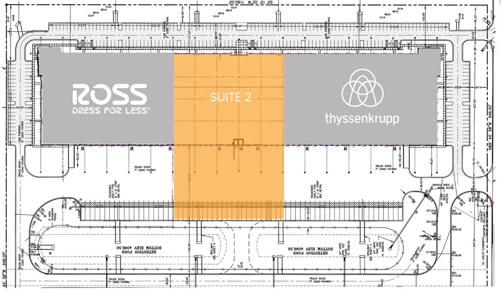 950 Industrial Rd, Santa Teresa, NM à louer - Plan de site - Image 2 de 2