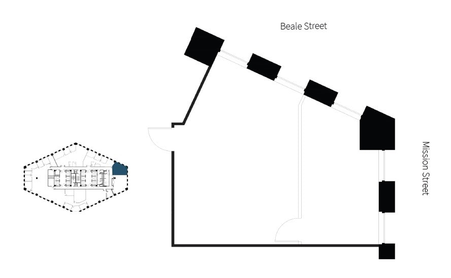 201 Mission St, San Francisco, CA for lease Floor Plan- Image 1 of 1