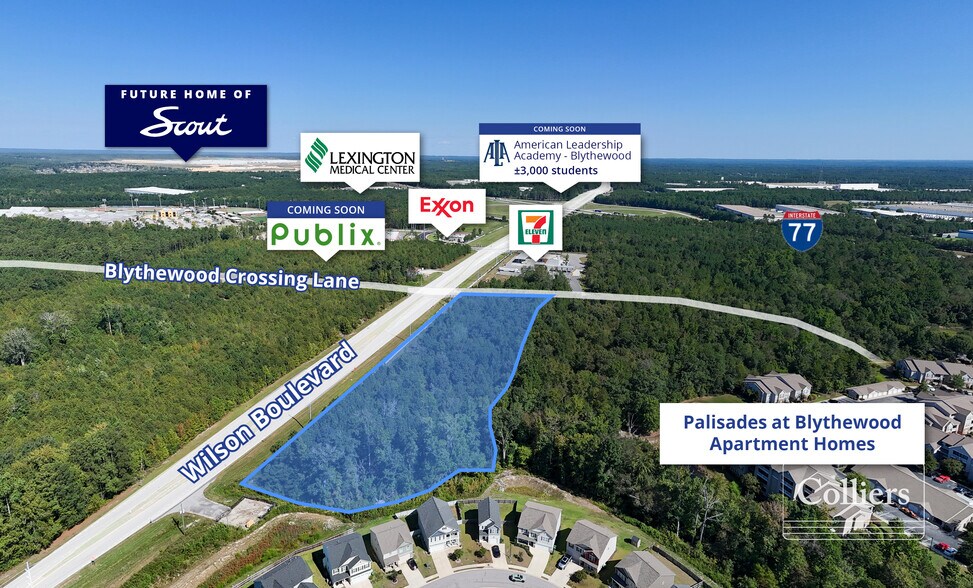 Wilson Blvd & 1-77 Blvd, Blythewood, SC à vendre - Photo du bâtiment - Image 2 de 2