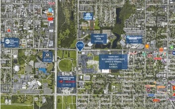 SEC W M.L.K. Jr. Blvd & Himes Ave, Tampa, FL - AÉRIEN Vue de la carte - Image1