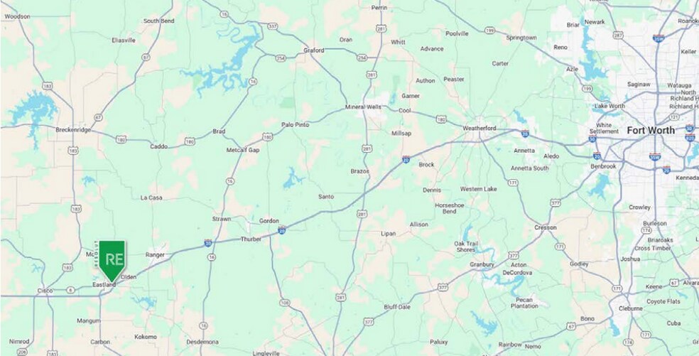 1401 E Main St, Eastland, TX à louer - Photo du bâtiment - Image 2 de 9