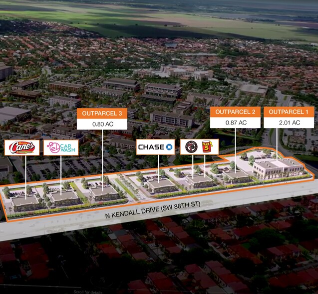 16000 N Kendall Drive, Miami, FL à louer - Aérien - Image 2 de 3