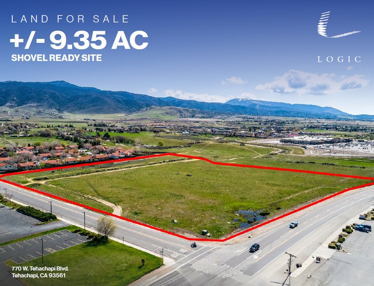 770 Tehachapi blvd, Tehachapi, CA for sale - Aerial - Image 1 of 8
