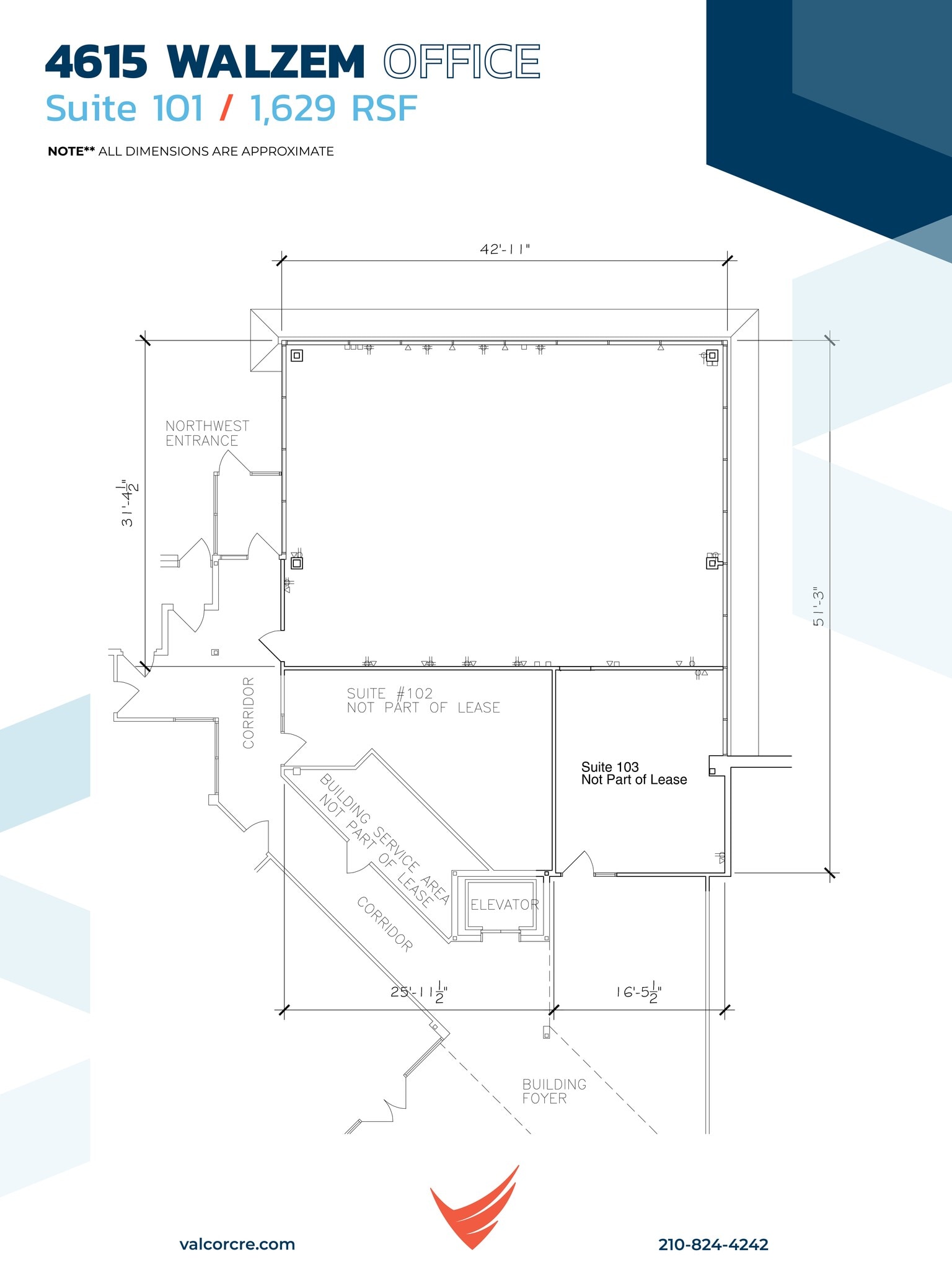4615 Walzem Rd, San Antonio, TX à louer Plan de site- Image 1 de 1
