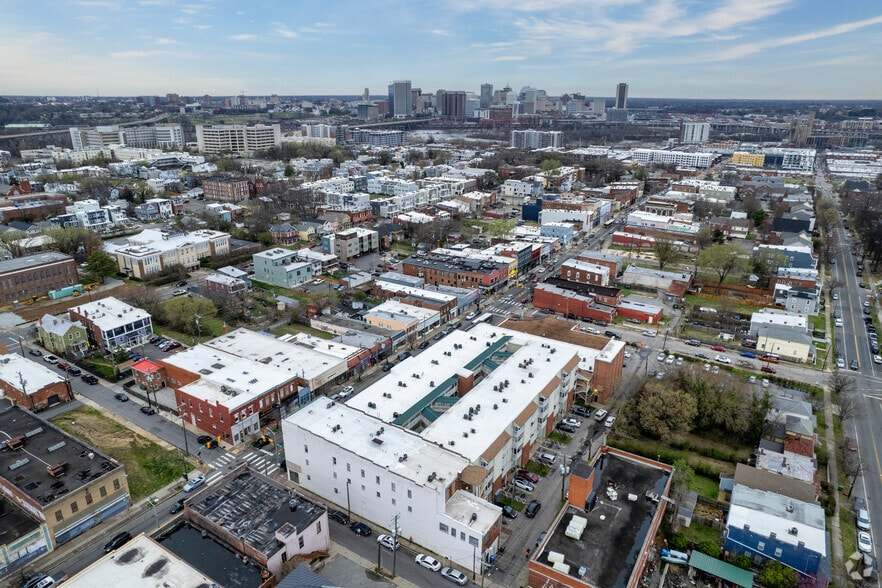 1420 Hull St, Richmond, VA for lease - Aerial - Image 3 of 4