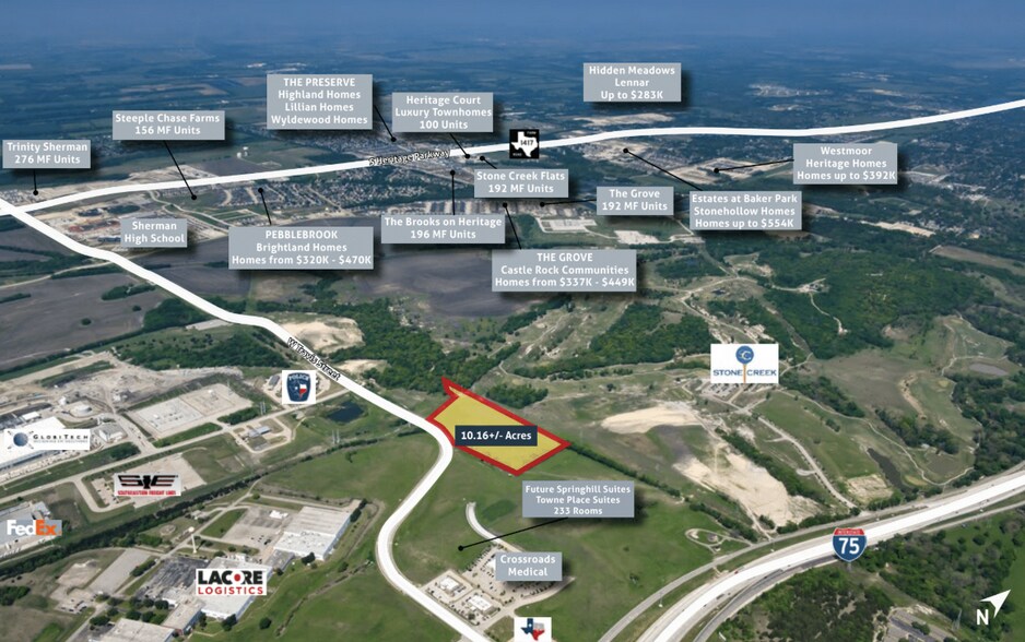 West Travis Street, Sherman, TX à vendre - Photo du bâtiment - Image 3 de 4