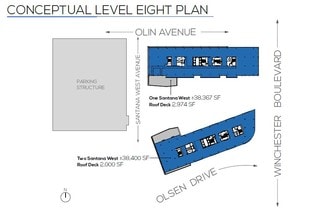 3161 Olsen Dr, San Jose, CA à louer Plan d’étage- Image 1 de 1