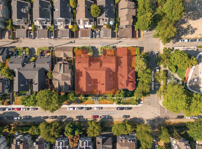 805-825 W 14th Avenue, 2977 Willow Street, Vancouver, BC for sale - Primary Photo - Image 1 of 1