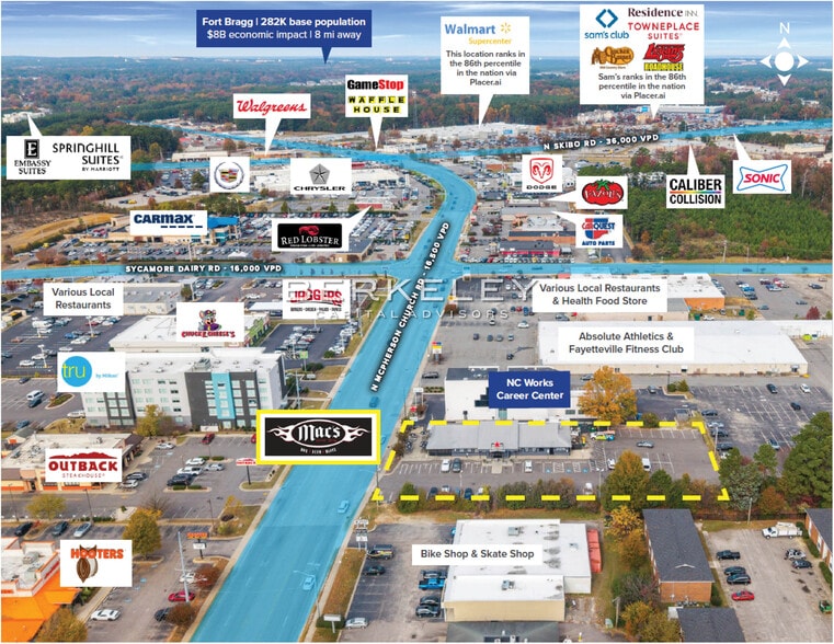 482 N Mcpherson Church Rd, Fayetteville, NC for sale - Building Photo - Image 2 of 4