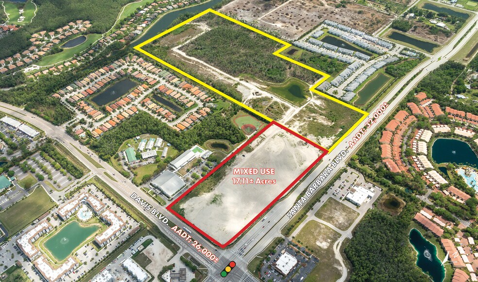 4886 Santa Barbara Blvd., Naples, FL à vendre - Aérien - Image 3 de 16