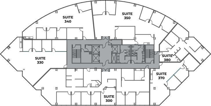 9255 Towne Centre Dr, San Diego, CA à louer Plan d’étage- Image 1 de 6