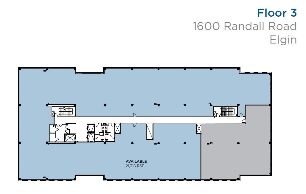 1600 N Randall Rd, Elgin, IL for lease Floor Plan- Image 1 of 1