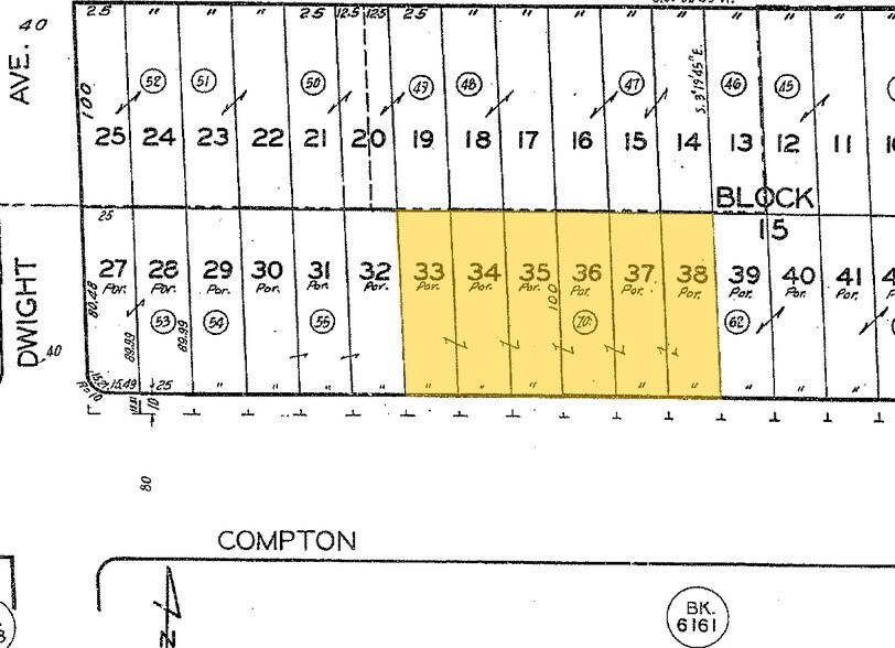 961 W Compton Blvd, Compton, CA à vendre - Plan cadastral - Image 2 de 37