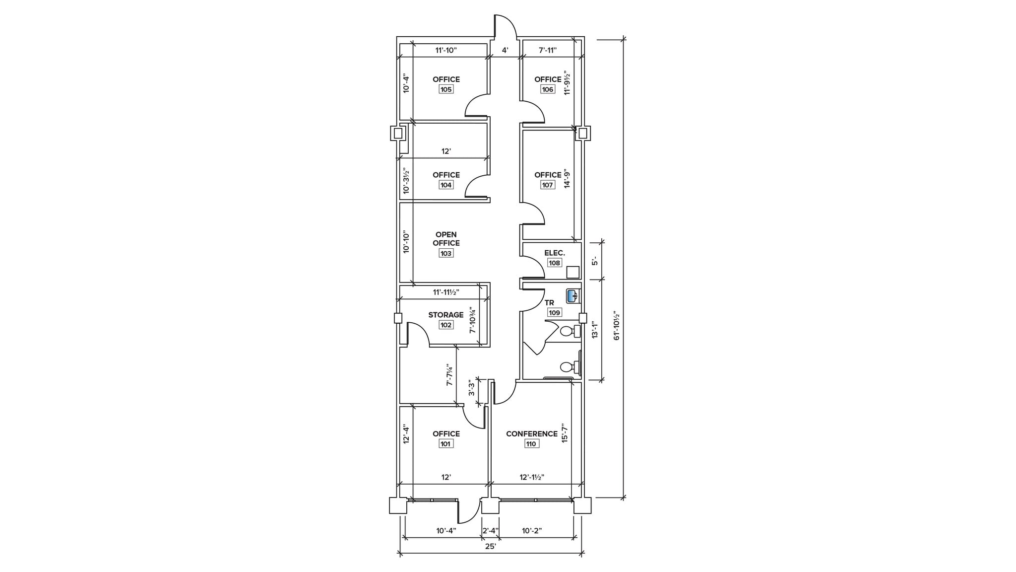 3 W Broad St, Bethlehem, PA for lease Floor Plan- Image 1 of 2
