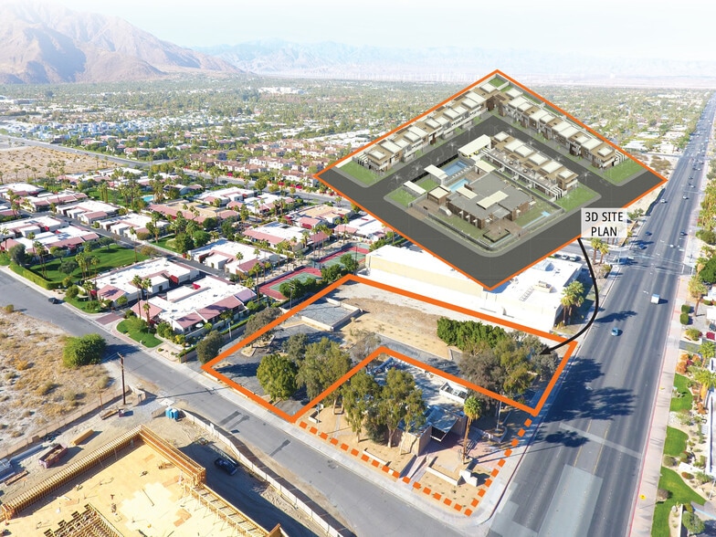 02 N Sunrise way, Palm Springs, CA for sale - Aerial - Image 3 of 10