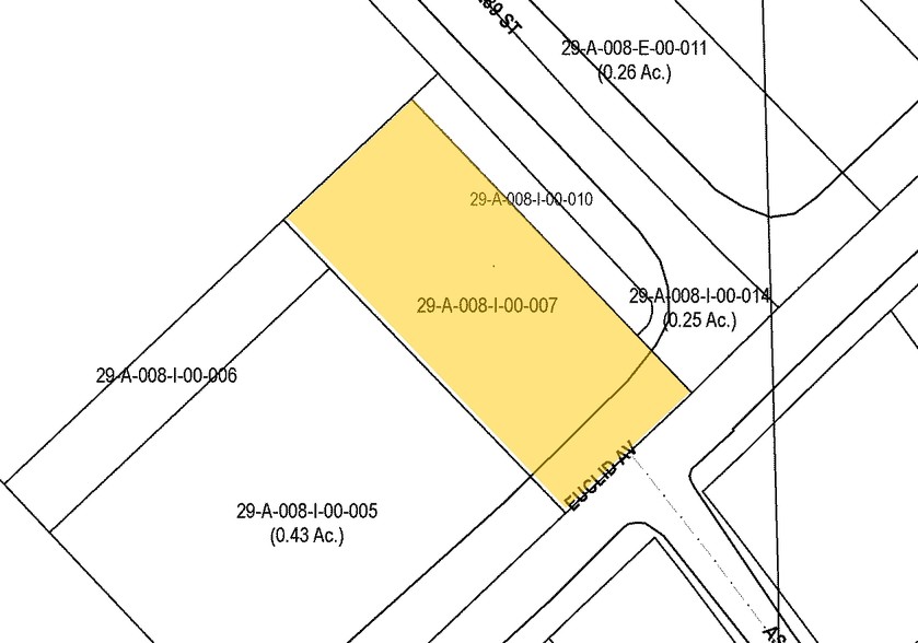 28917 Euclid Ave, Wickliffe, OH à louer - Plan cadastral - Image 3 de 11